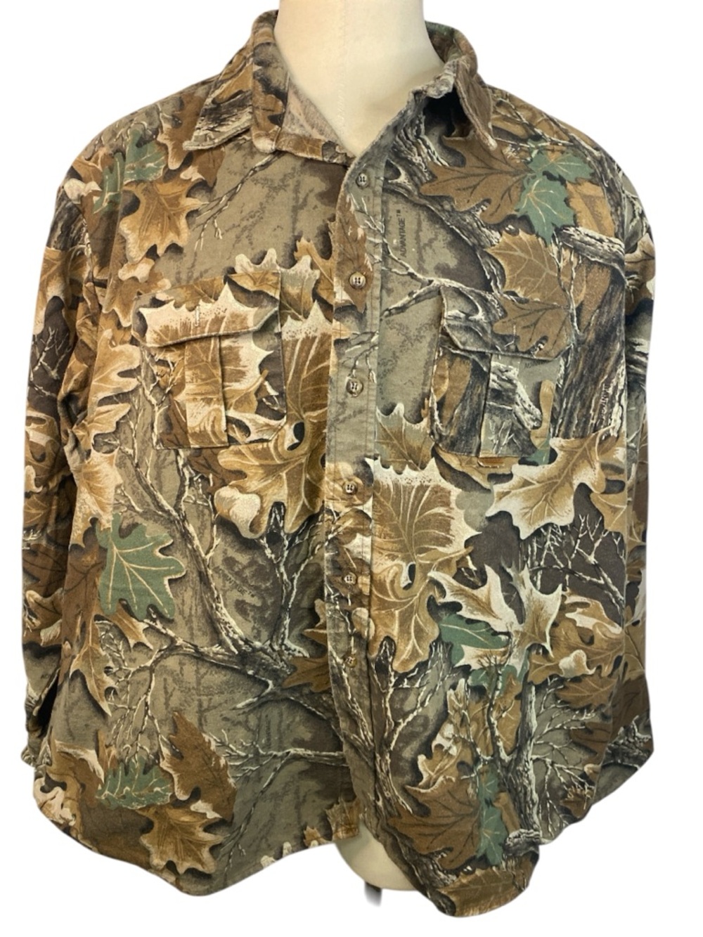 Ruddy Duck Apparel Advantage Camouflage Long Sleeve BU Shirt Jacket Men’s 4XL
